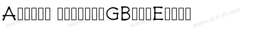Avenir Medium-GBpc-E字体转换